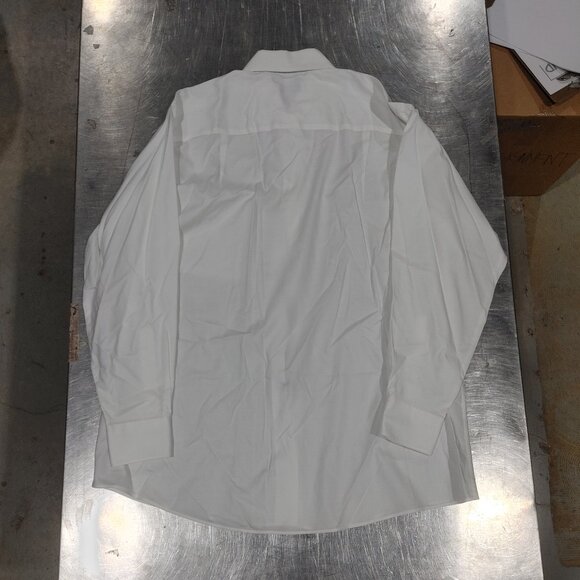 Brand New Calvin Klein Button Dress Shirt White Size 16 - Picture 4 of 4
